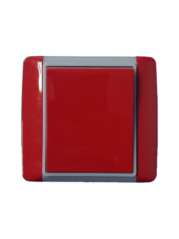 Intrerupator ABB gama Element carmin-gri translucid